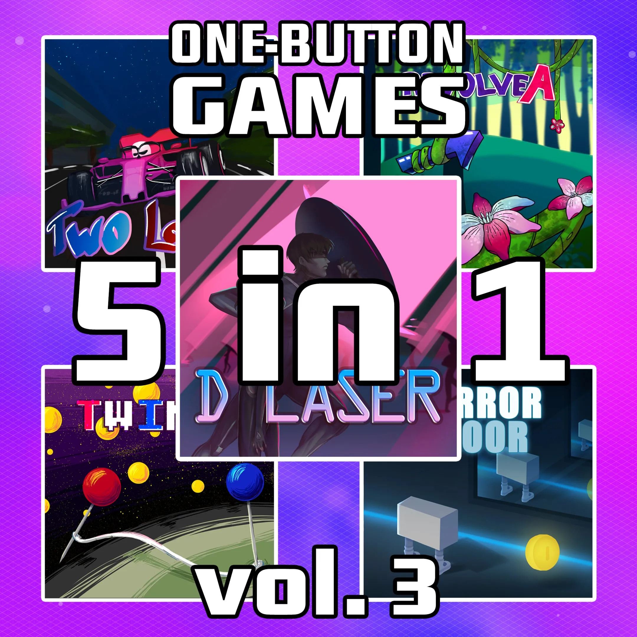One Button Games 5-in-1 vol. 3 (Windows) | PC | На любой аккаунт