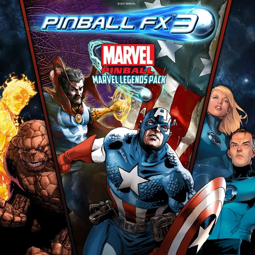 Pinball FX3 - Marvel Pinball: Marvel Legends Pack | XBOX+PC | На любой аккаунт