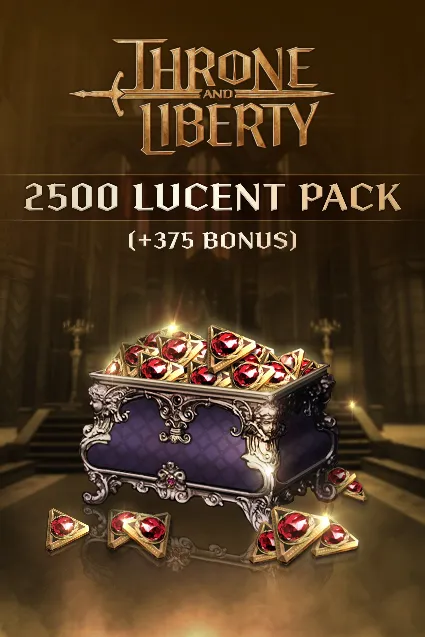2,500 Lucent Pack (+375 Bonus) - Throne and Liberty | XBOX | На любой аккаунт