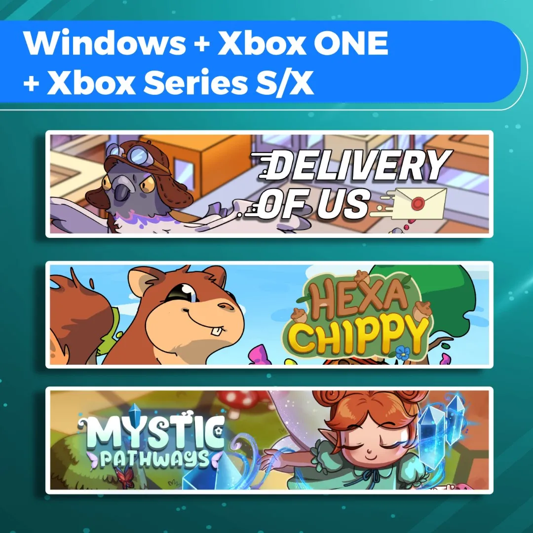 Delivery of Us + Hexa Chippy + Mystic Pathways (Bundle) | XBOX+PC | На любой аккаунт