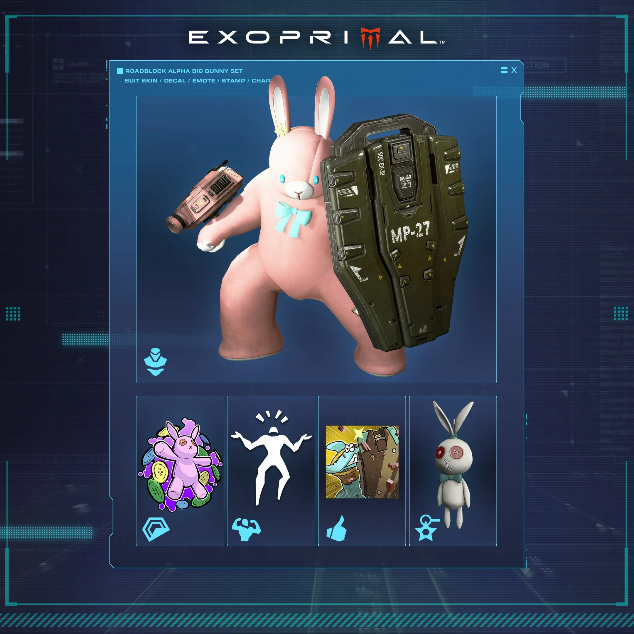 Roadblock Alpha Big Bunny Set | XBOX+PC | На любой аккаунт