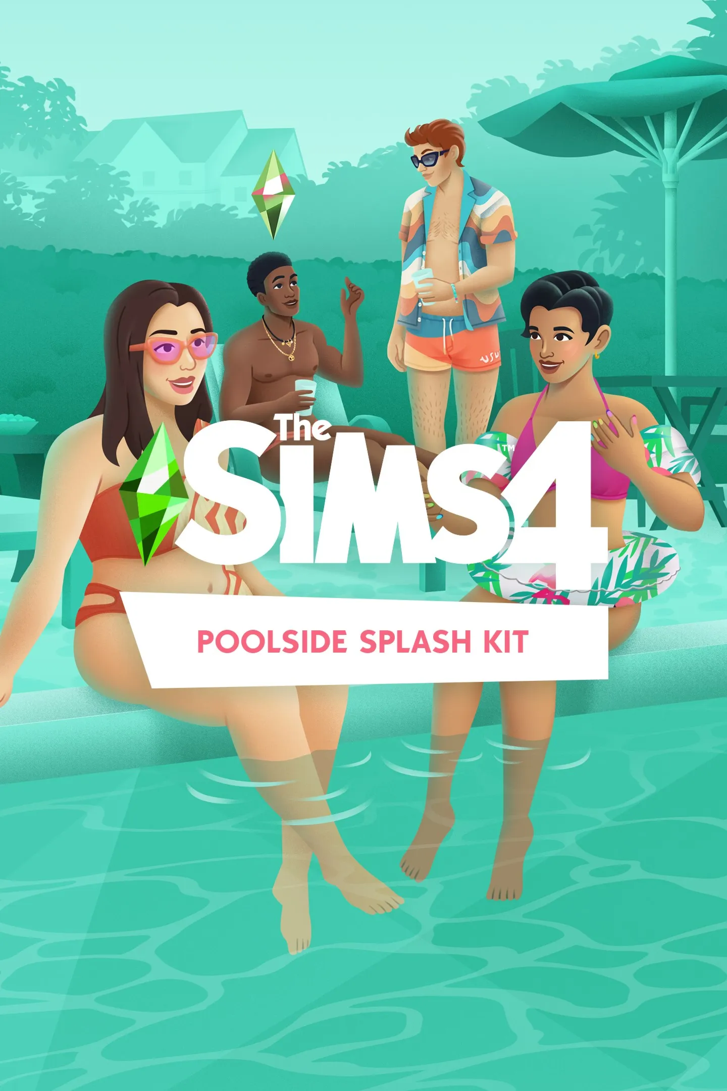 The Sims™ 4 Poolside Splash Kit | XBOX | For any account