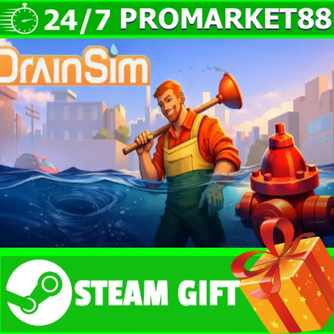 ️ВСЕ СТРАНЫ+РОССИЯ DrainSim STEAM GIFT