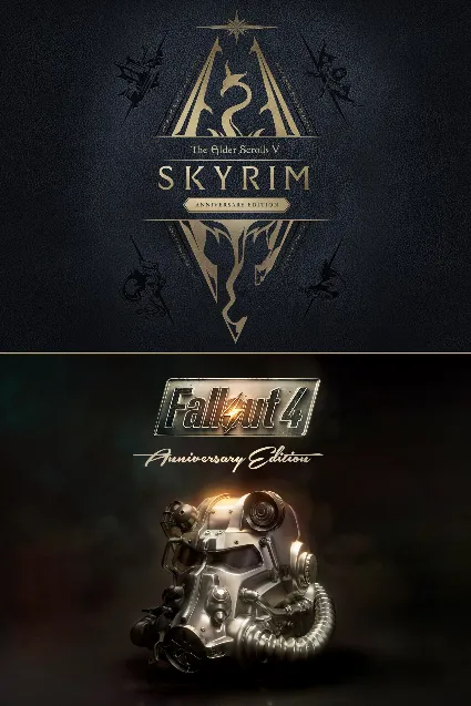 The Elder Scrolls V: Skyrim Anniversary Edition (PC) + Fallout 4: Anniversary Edition