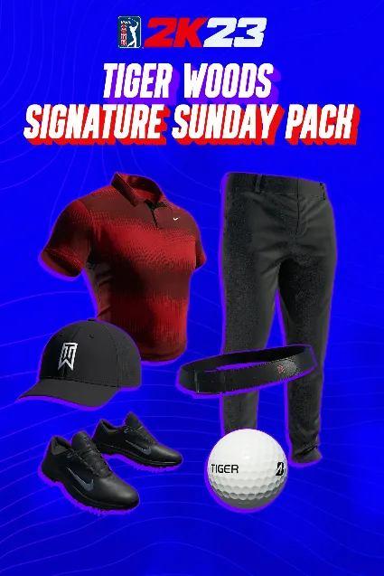 PGA TOUR 2K23 Tiger Woods Signature Sunday Pack | XBOX | На любой аккаунт
