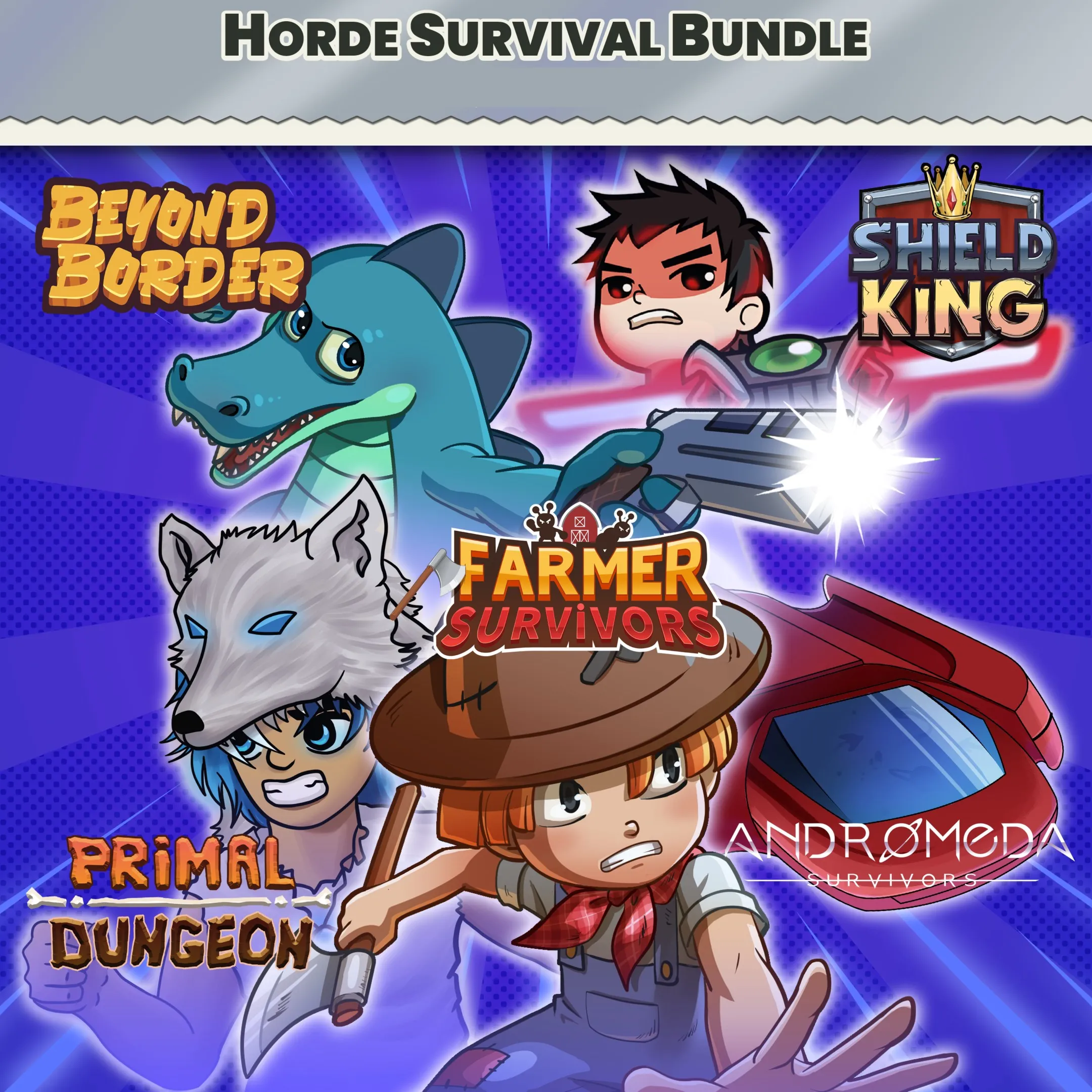 Horde Survivor Bundle Windows 03 - Andromeda Survivors, Beyond Border, Farmer Survivo