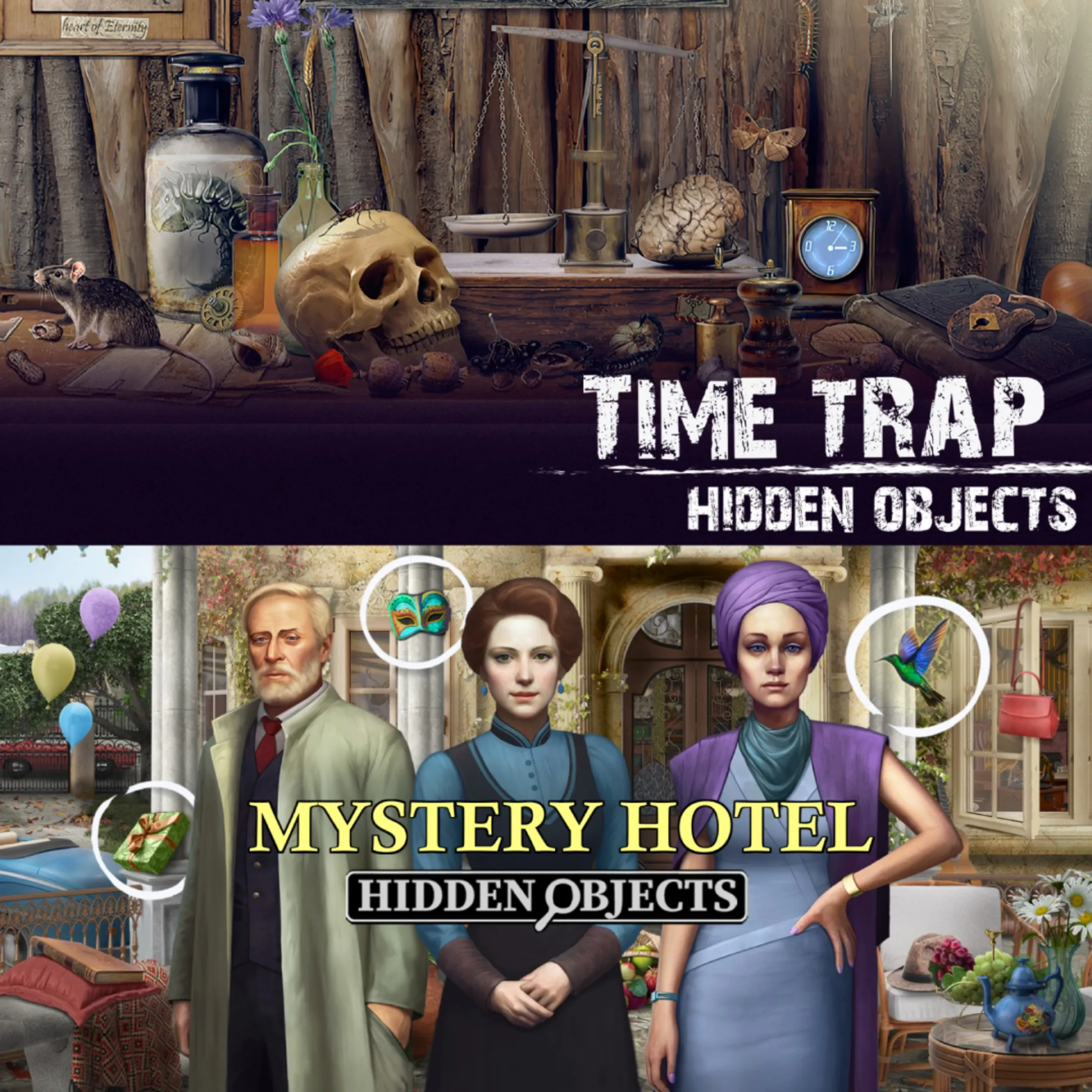 Time Trap & Mystery Hotel - Hidden Objects Games Bundle | XBOX | На любой аккаунт
