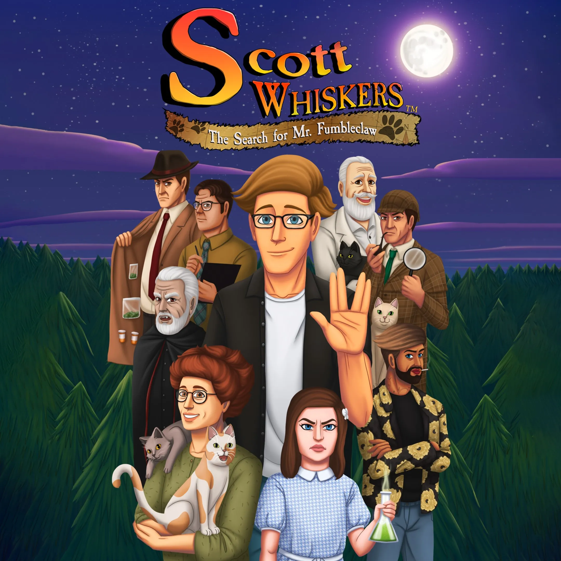 Scott Whiskers in: the Search for Mr. Fumbleclaw | XBOX | На любой аккаунт