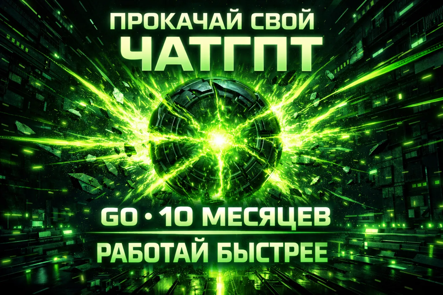 🔥 Аккаунт ChatGPT GO c GPT 5.3 — 10 месяцев подписки (личный доступ)