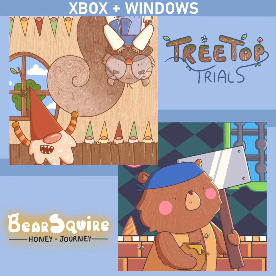 Treetop Trials / Bear Squire Honey Journey (Bundle) | XBOX+PC | На любой аккаунт
