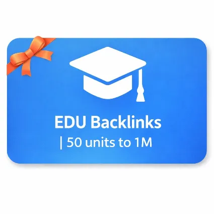 .EDU Backlinks | 50 units to 1M | Instant Delivery *Read Description*