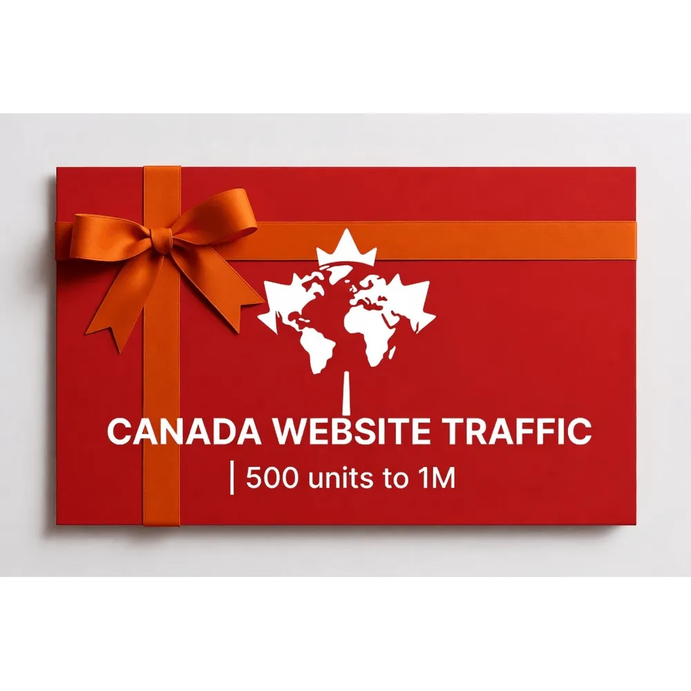 Canada Website Traffic | 500 units to 1M | Instant Delivery *Read Description*