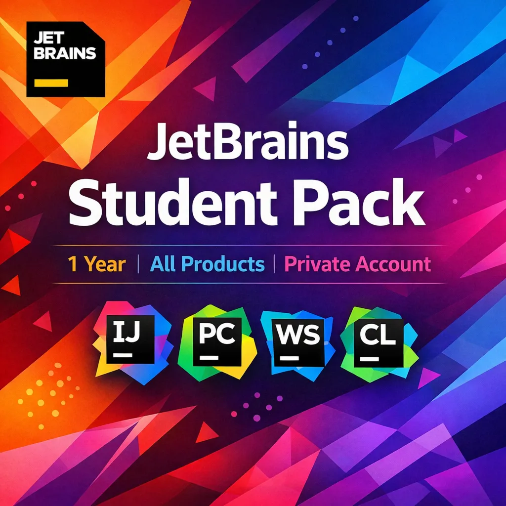JetBrains Student Pack | 6 Month | All Products | Private Account