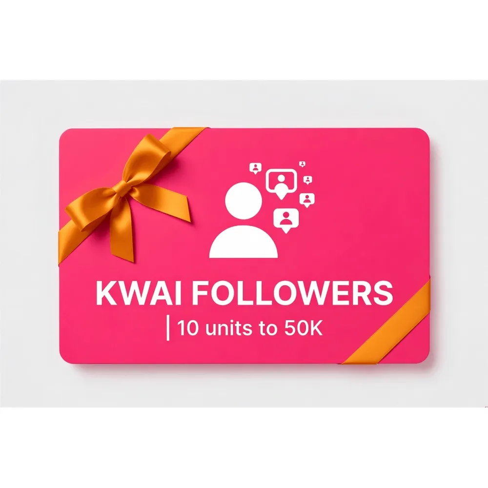 Kwai Followers | 10 units to 50K | Instant Delivery *Read Description*