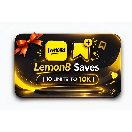 Lemon8 Saves | 10 units to 10K | Instant Delivery *Read Description*