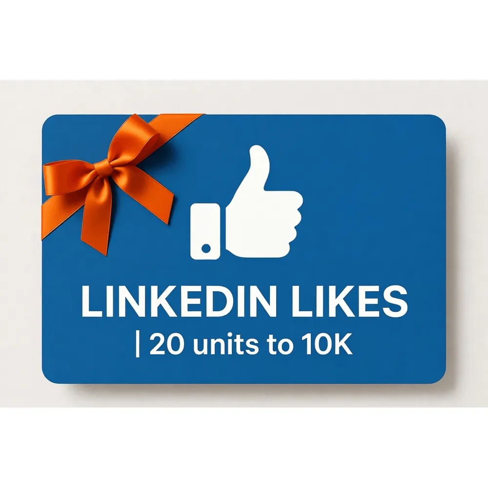 LinkedIn Likes | 20 units to 10K | Instant Delivery *Read Description*