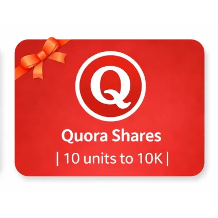 Quora Shares | 10 units to 10K | Instant Delivery *Read Description*