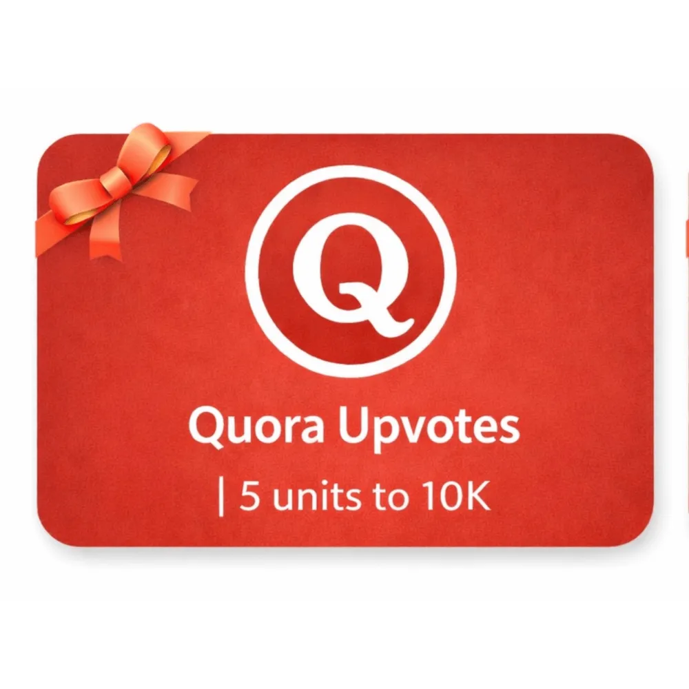 Quora Upvotes | 5 units to 10K | Instant Delivery *Read Description*
