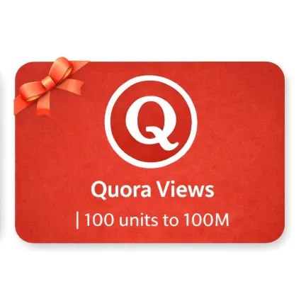 Quora Views | 100 units to 100M | Instant Delivery *Read Description*