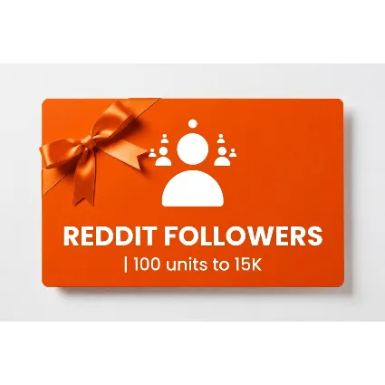 Reddit Followers | 100 units to 15K | Instant Delivery *Read Description*