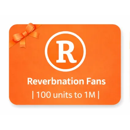Reverbnation Fans | 100 units to 1M | Instant Delivery *Read Description*