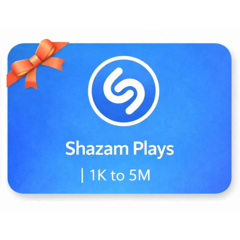 Shazam Plays | 1K to 5M | Instant Delivery *Read Description*
