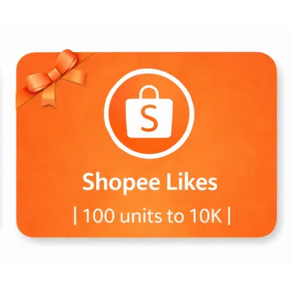 Shopee Likes | 10 units to 10K | Instant Delivery *Read Description*