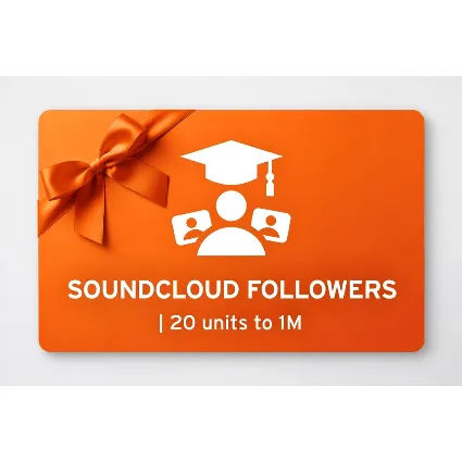 SoundCloud Followers | 20 units to 1M | Instant Delivery *Read Description*