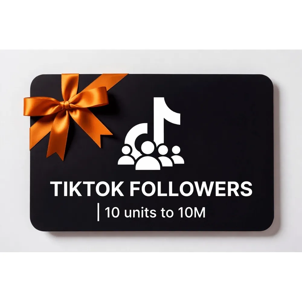 TikTok Followers | 10 units to 10M | Instant Delivery *Read Description*