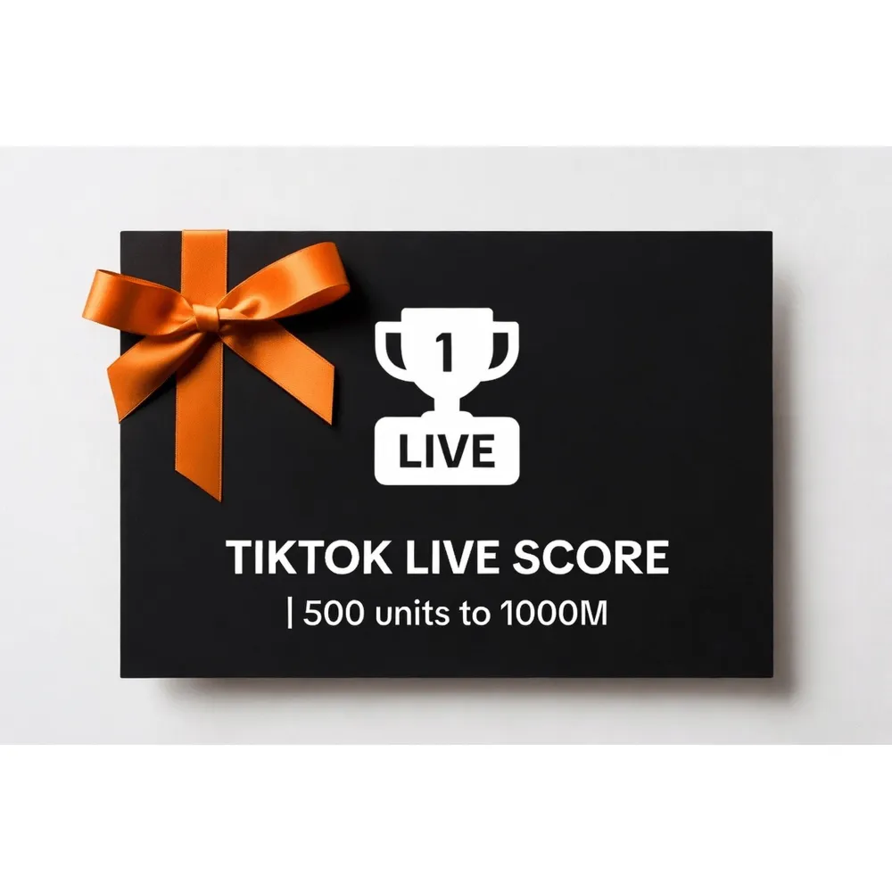 TikTok Live Score | 500 units to 1000M | Instant Delivery *Read Description*