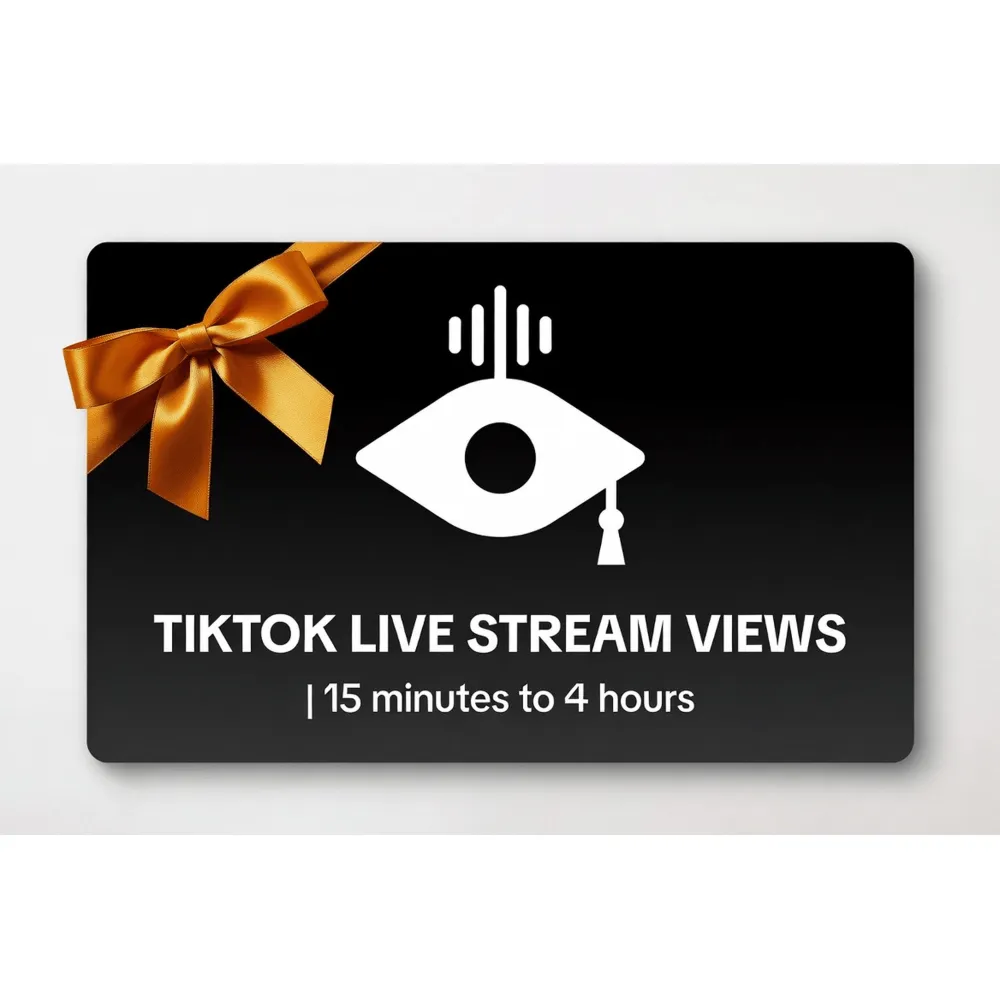 TikTok Live Stream Views | 15 minutes to 4 hours | Instant Delivery *Read Description