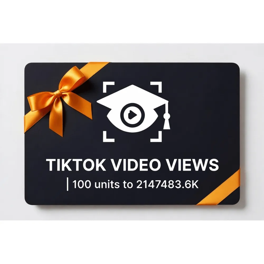 TikTok Video Views | 100 units to 2147483.6K | Instant Delivery *Read Description*