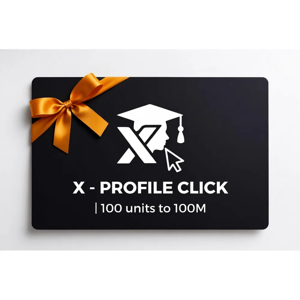 X/Twitter Profile Click | 100 units to 100M | Instant Delivery *Read Description*