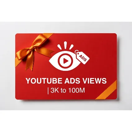 YouTube ADS Views | 3K to 100M | Instant Delivery *Read Description*