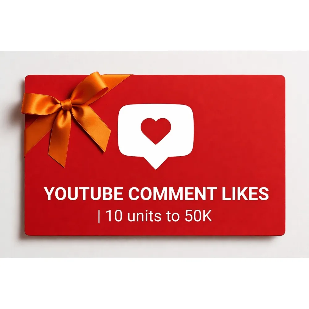 YouTube Comment Likes | 10 units to 50K | Instant Delivery *Read Description*