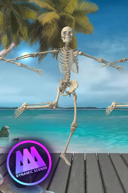 AAA Dynamic Scenes - Tropical Skeleton Dance Dynamic Scene | XBOX | На любой аккаунт