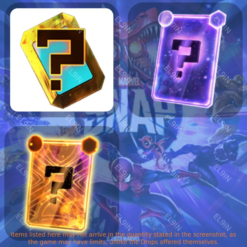 🚀MARVEL SNAP🎈Твич Дропсы⚡3 предметов + 🎁