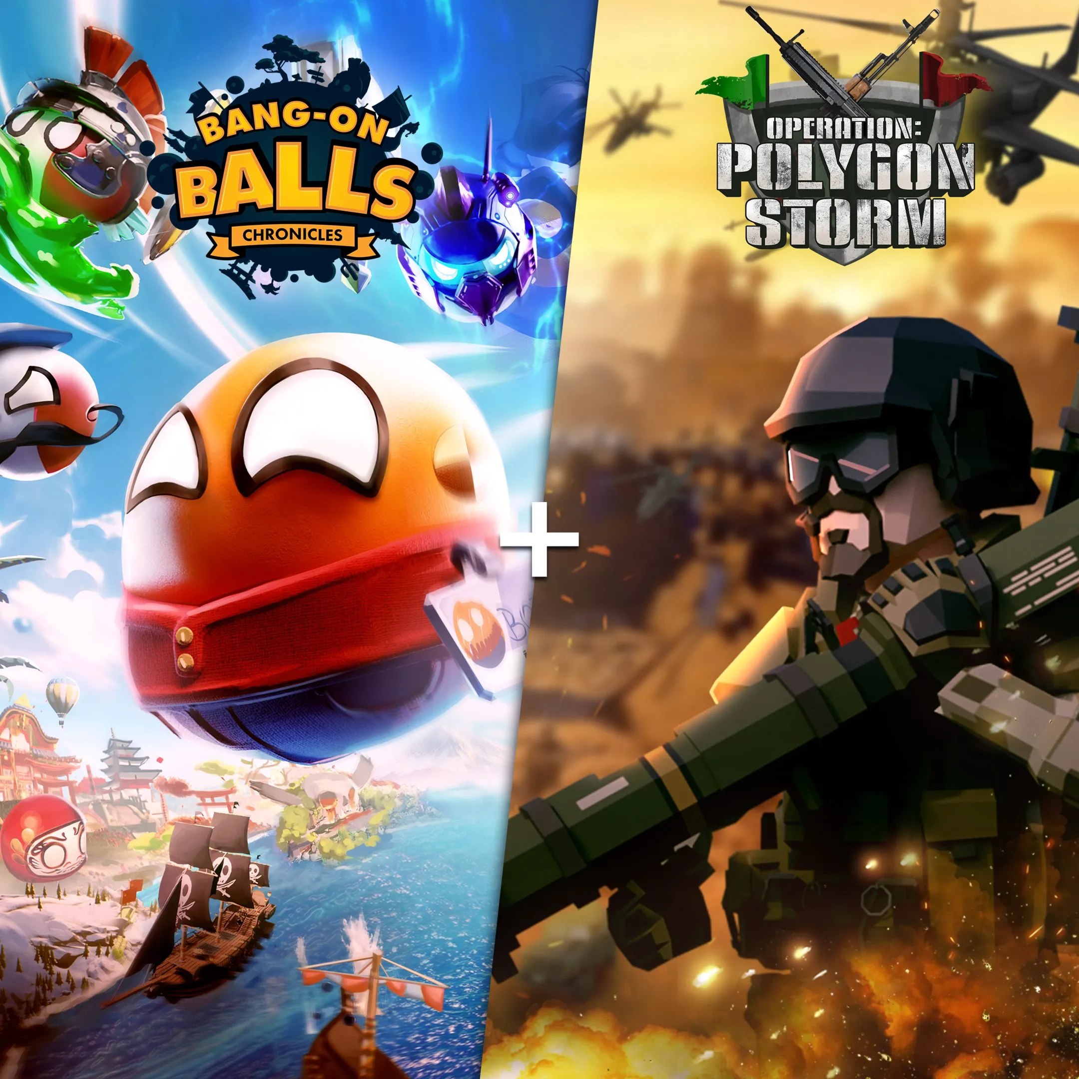Bang-On Balls Chronicles + Operation: Polygon Storm | XBOX | На любой аккаунт