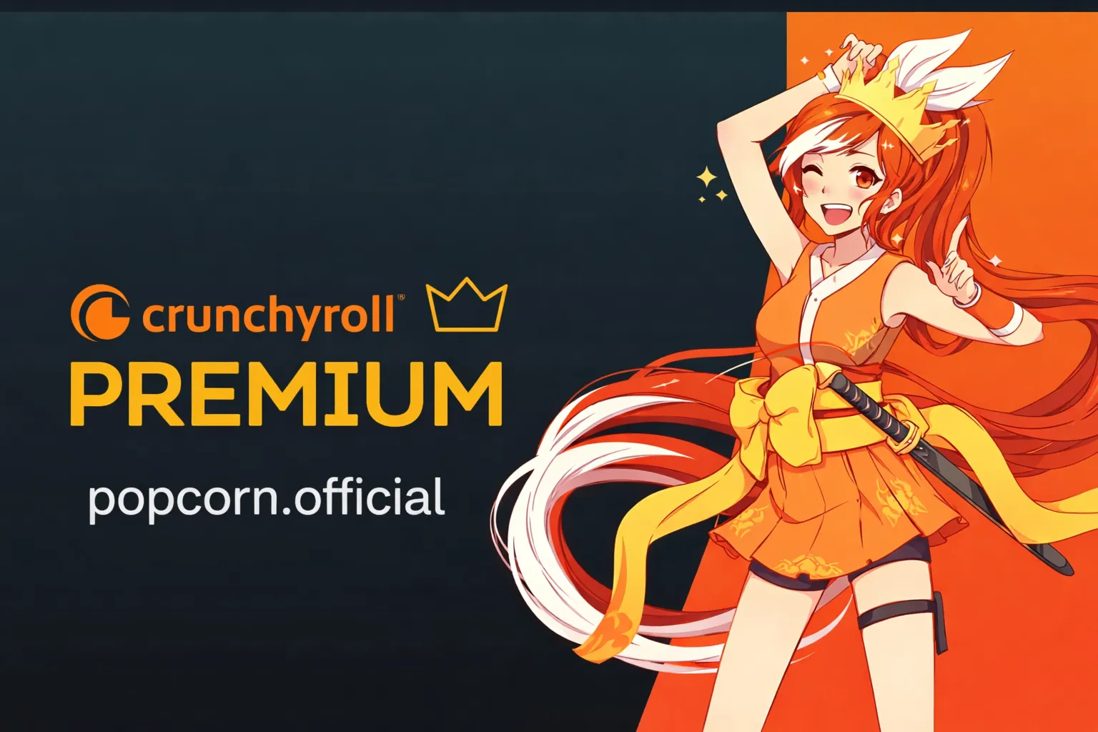 Crunchyroll Premium Mega Fan • Личный профиль • Доступ 1 / 3 / 6 месяцев