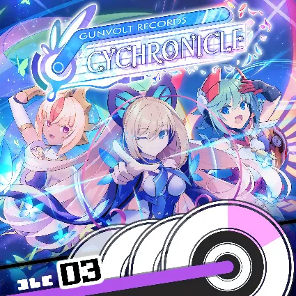 GUNVOLT RECORDS Cychronicle Song Pack 3 Lumen: "Last Station","Traces","Reality","Sig