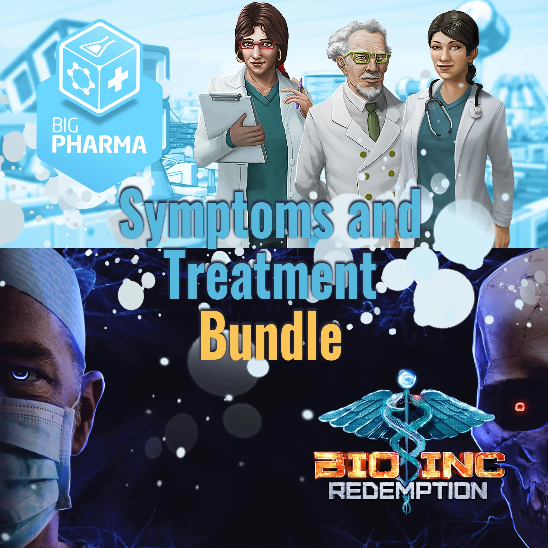 Big Pharma + Bio Inc. Redemption - Symptoms and Treatment Bundle | XBOX | На любой ак