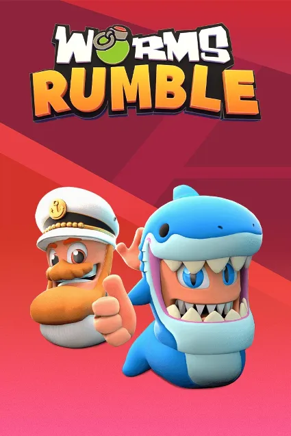 Worms Rumble - Captain  Shark Double Pack | XBOX+PC | На любой аккаунт