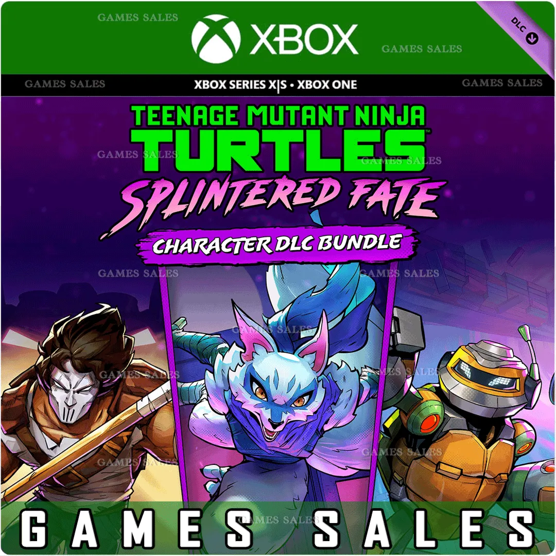 ️TMNT: SPLINTERED FATE - CHARACTER DLC BUNDLE️XBOX ONE|XSКЛЮЧ