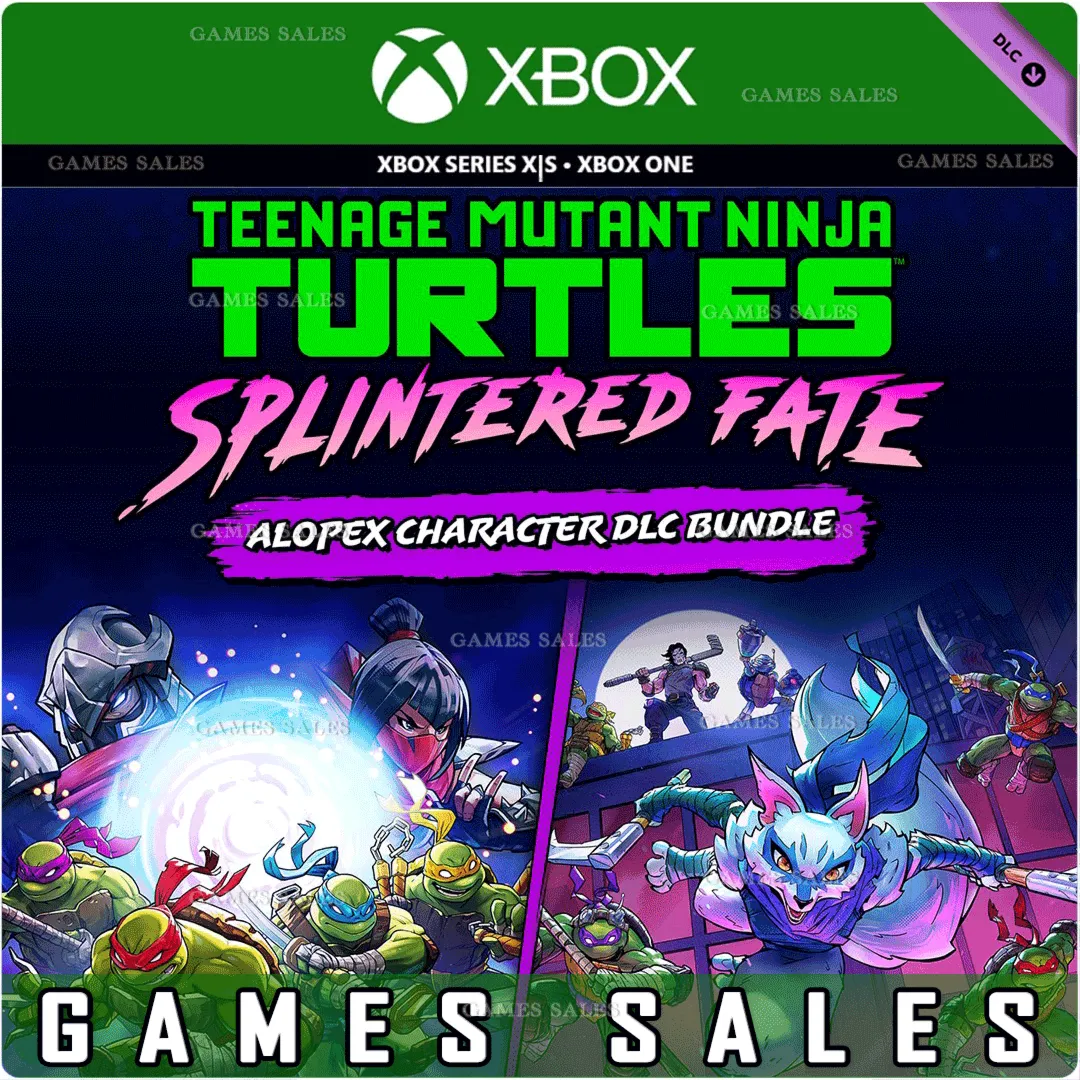 TMNT: SPLINTERED FATE - ALOPEX CHARACTER DLC BUNDLE️XBOX ONE|XSКЛЮЧ