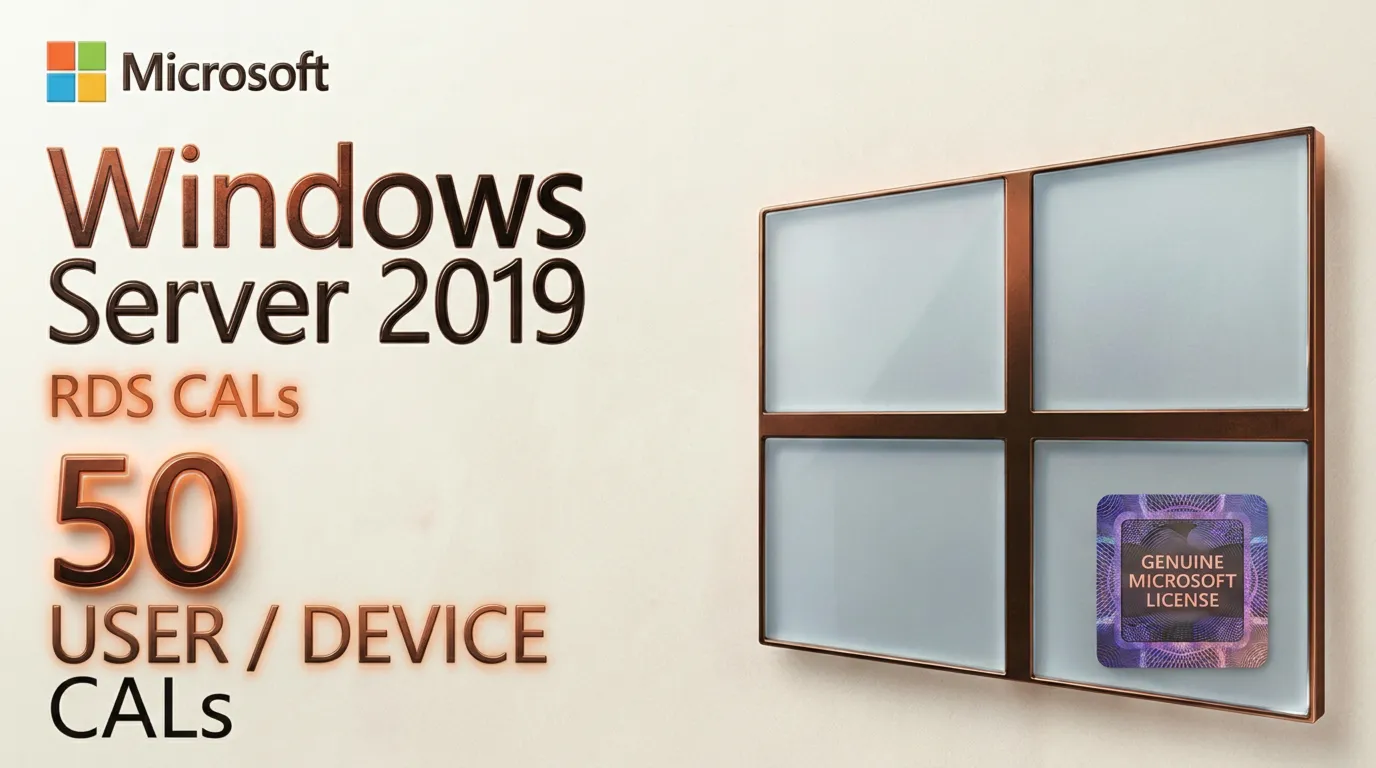 Windows Server 2019 RDS 50 User/Device CAL