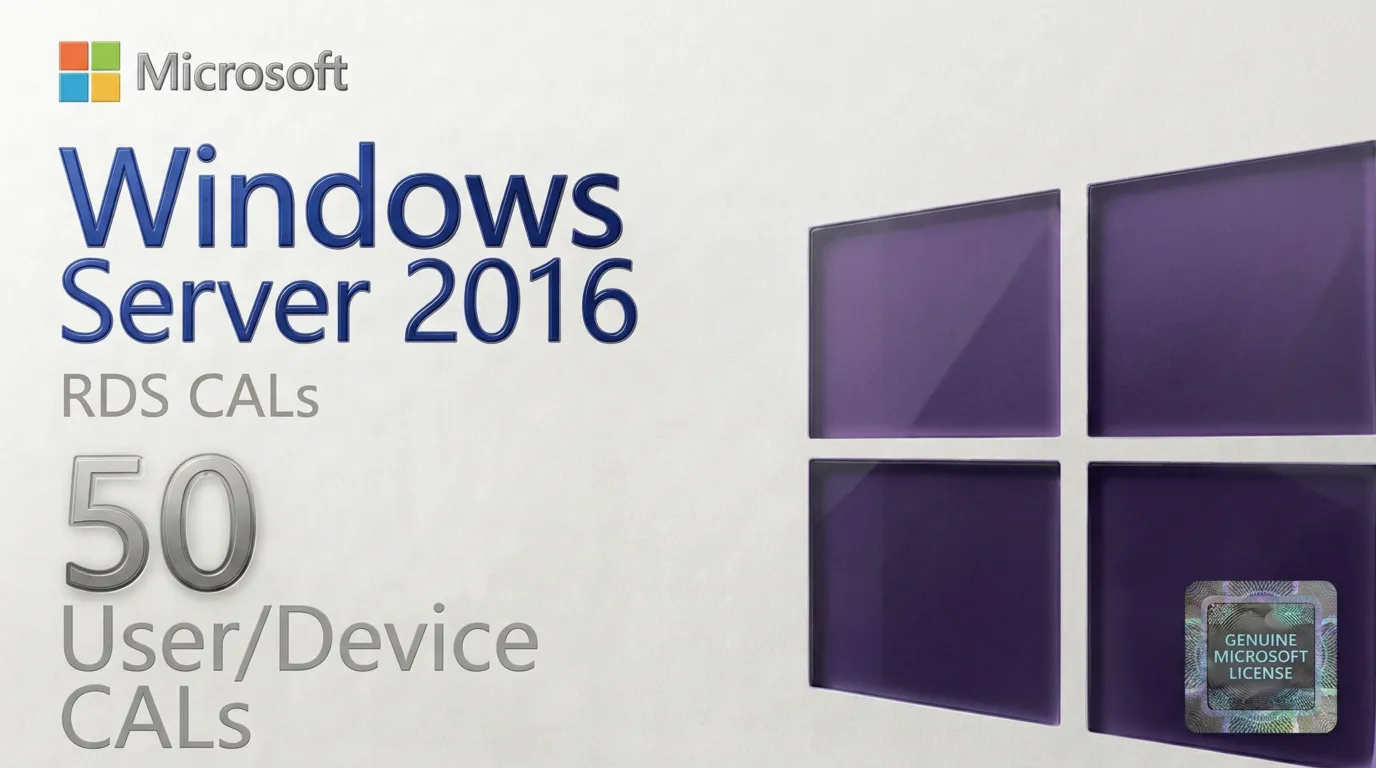 Windows Server 2016 RDS 50 User/Device CAL
