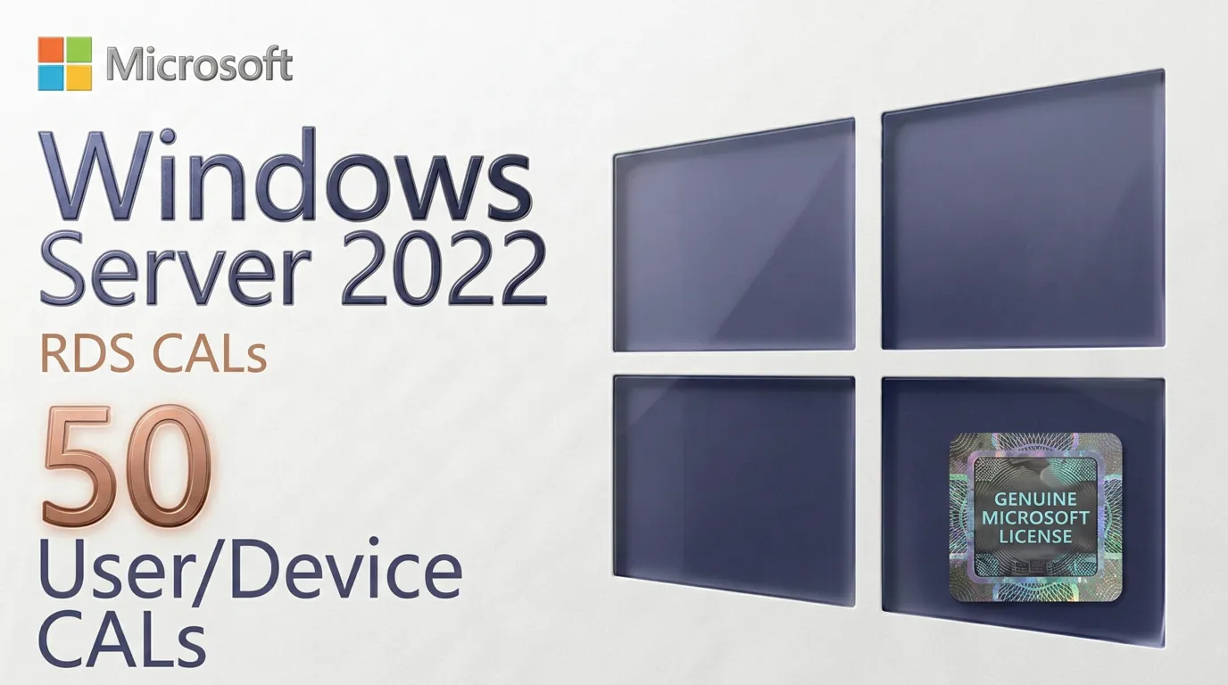 Windows Server 2022 RDS 50 User/Device CAL