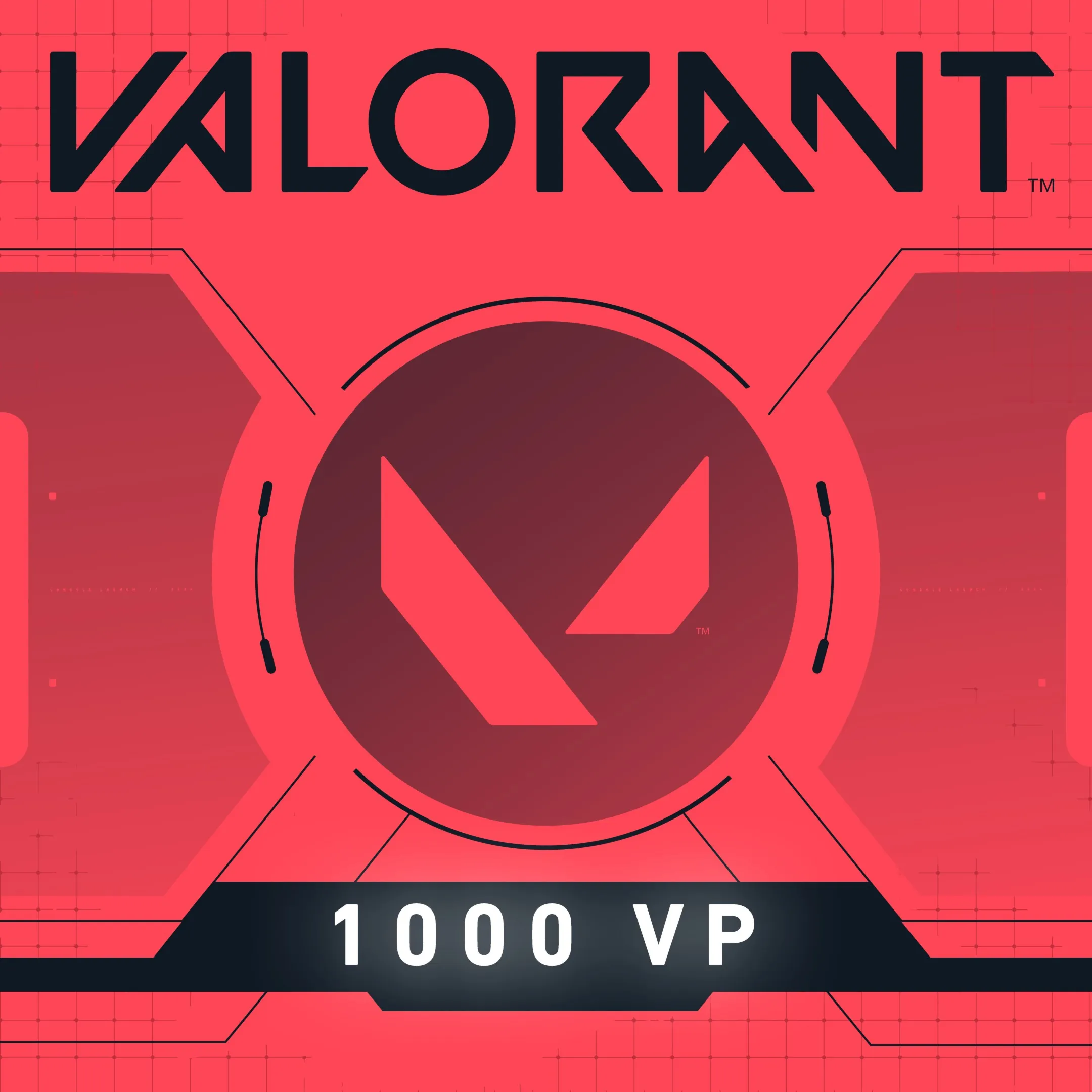 1000 VALORANT Points (50 Bonus + 950) | XBOX | На любой аккаунт