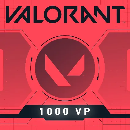 1000 VALORANT Points (50 Bonus + 950) | XBOX | На любой аккаунт