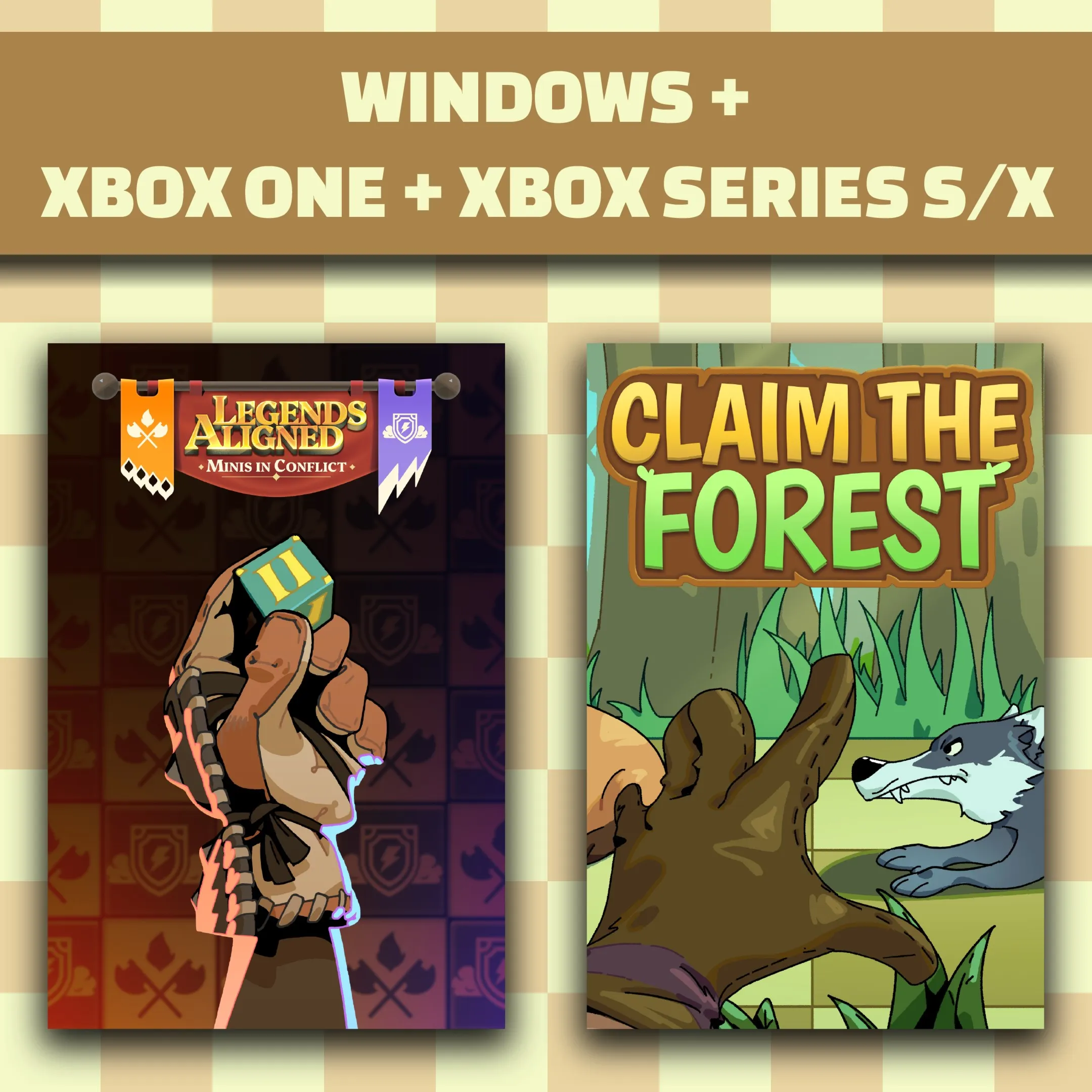 Claim the Forest / Legends Aligned: Minis in Conflict (Bundle) | XBOX+PC | На любой а